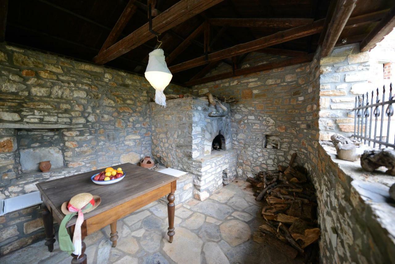 Villa Aronia Stone House Lavkos Exterior foto
